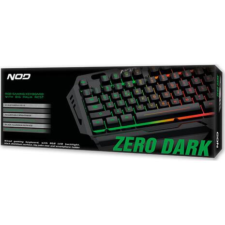 Ενσύρματο gaming πληκτρολόγιο NOD ZERO DARK US layout